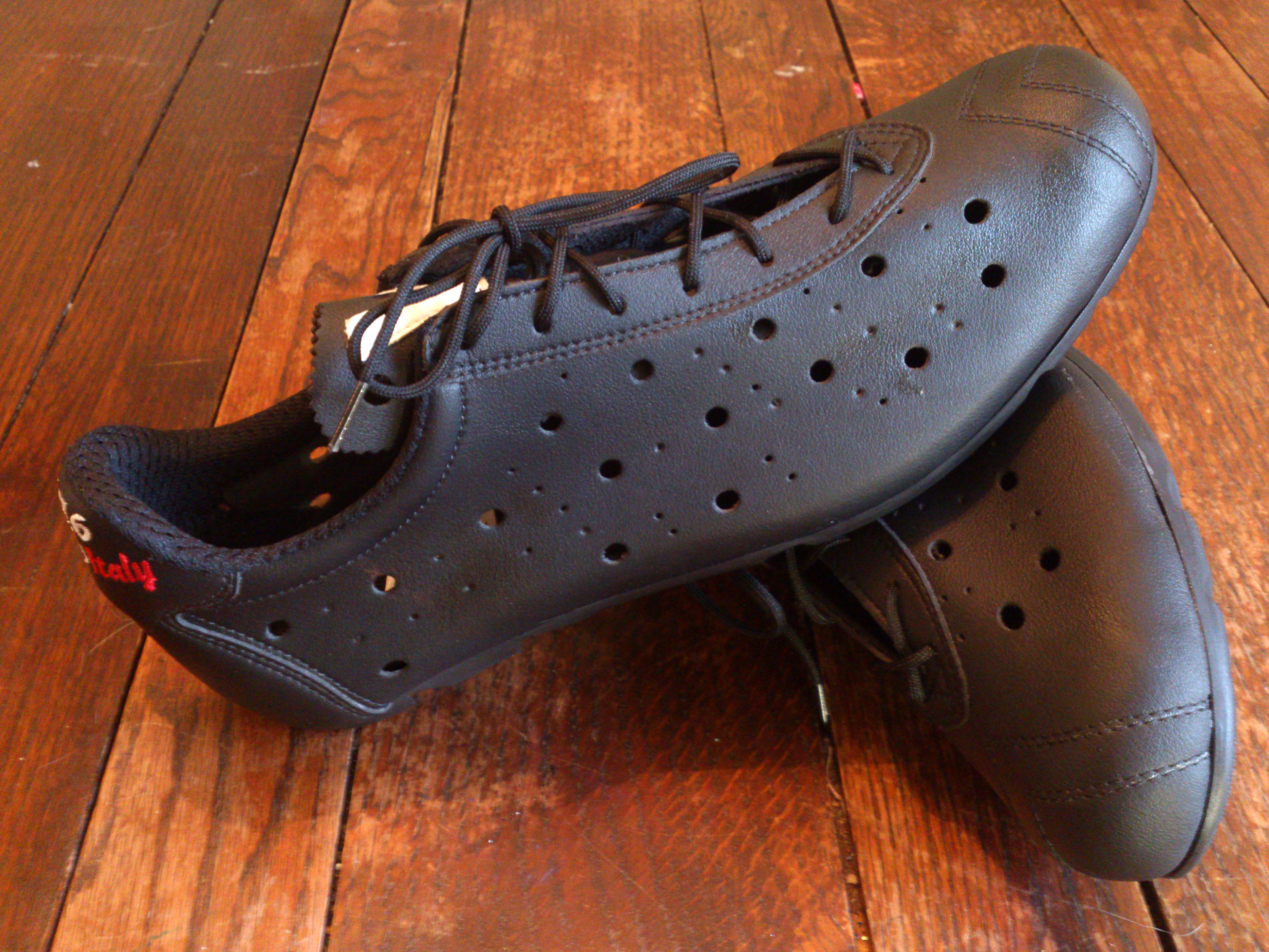 vittoria vintage cycling shoes